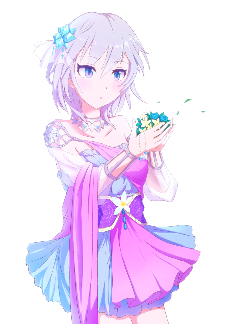 anastasia (idolmaster and 1 more) drawn by knj