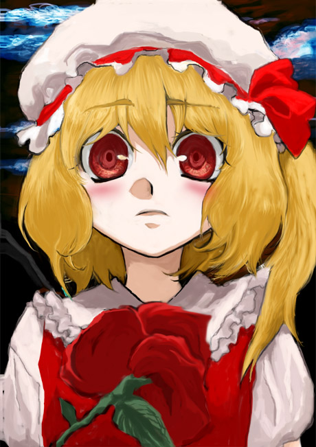 flandre scarlet (touhou) drawn by yaso_(ichikawa-zero-01)