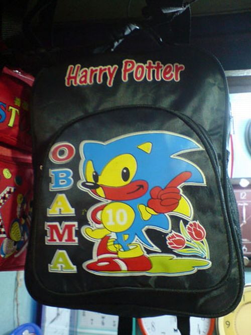sonic the hedgehog, classic sonic, harry potter, and barack obama (real life and 4 more)