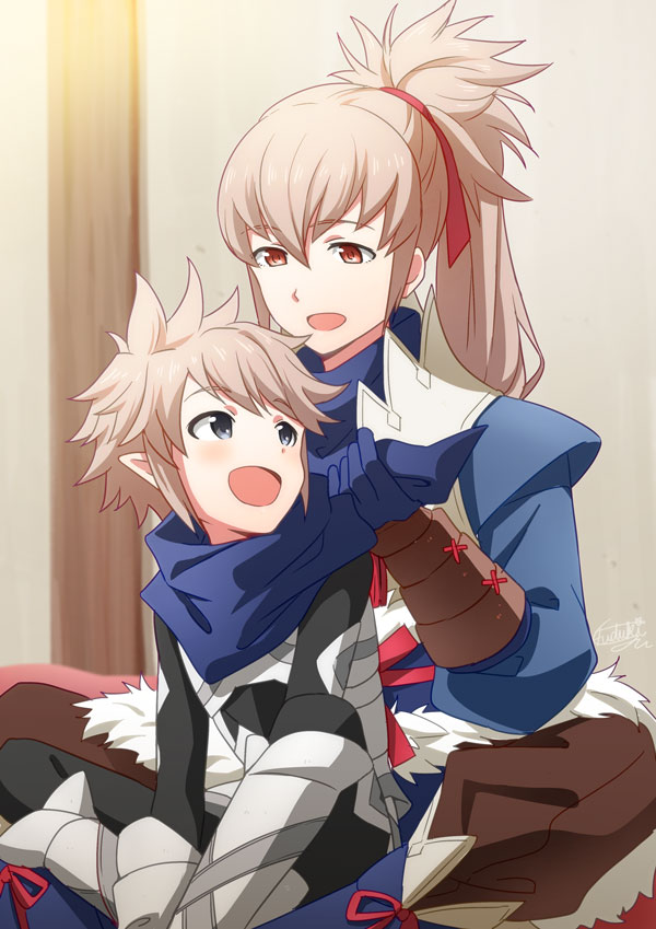 takumi and male kana (fire emblem and 1 more) drawn by fuzuki_yuu