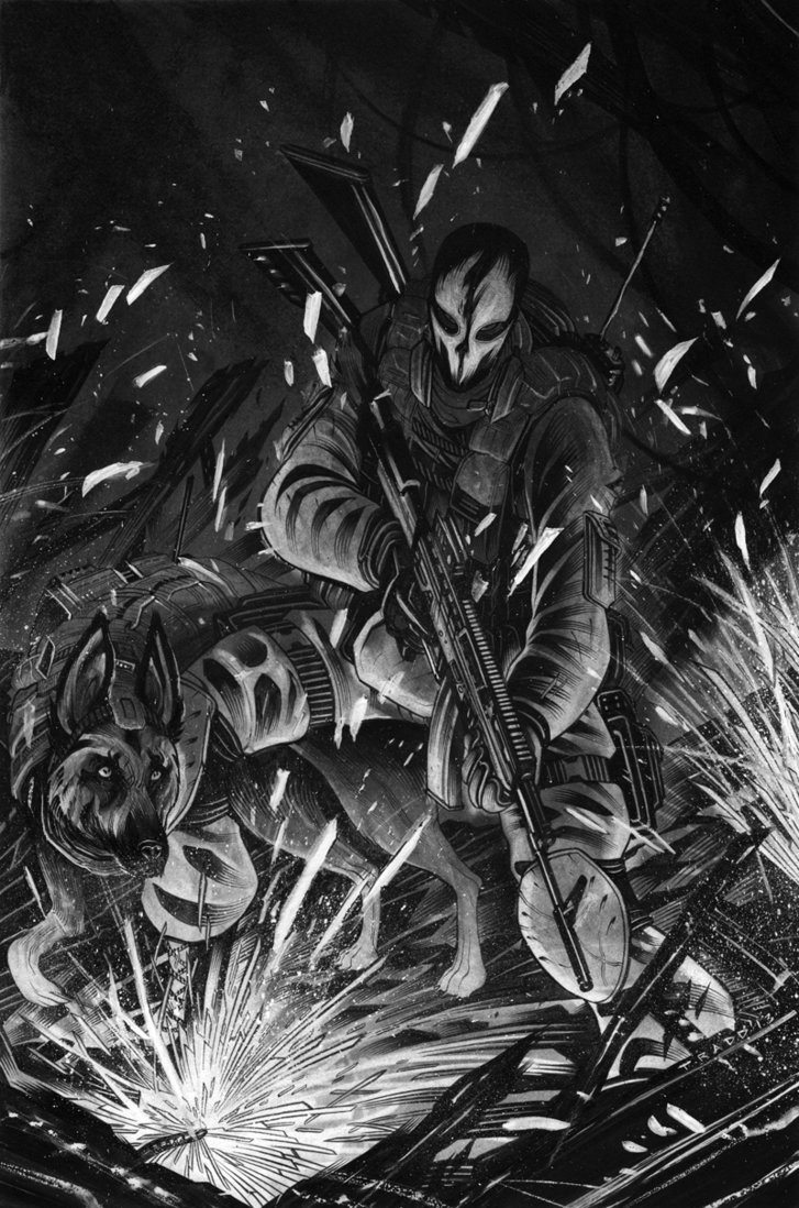 call of duty and 1 more drawn by tradd