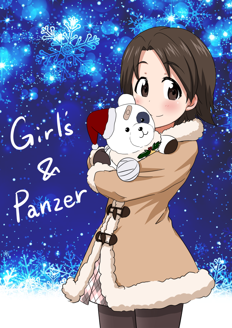 boko and sawa azusa (girls und panzer) drawn by nekota_susumu