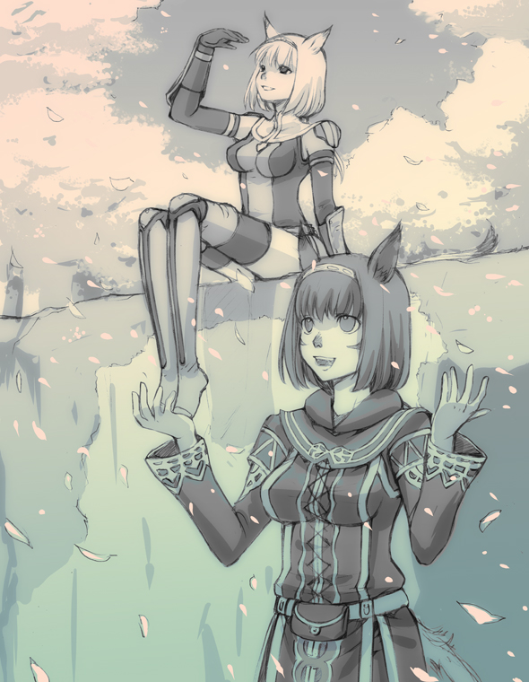 adventurer (final fantasy and 1 more) drawn by takatsuki_kahiro