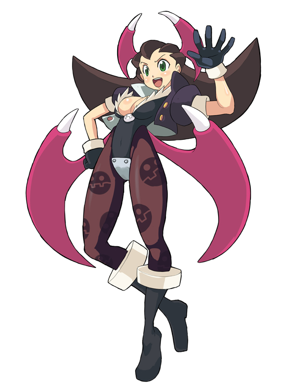 morrigan aensland and tron bonne (mega man and 3 more)