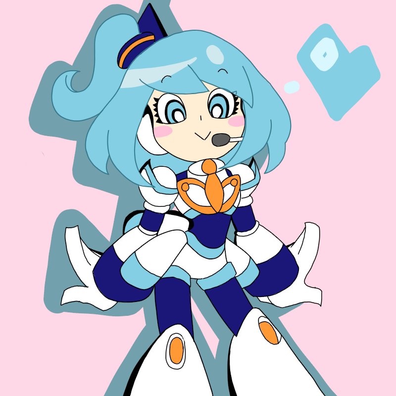 rico (mega man and 2 more) drawn by miralie4th