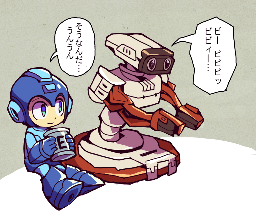 mega man and family computer robot (super smash bros. and 1 more) drawn by teijiro