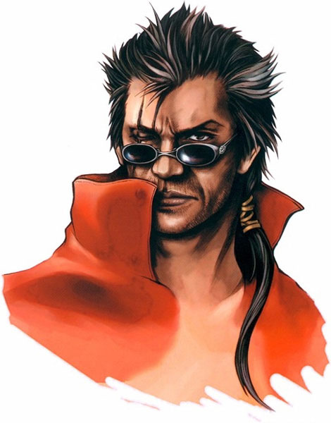 auron (final fantasy and 1 more) drawn by nomura_tetsuya
