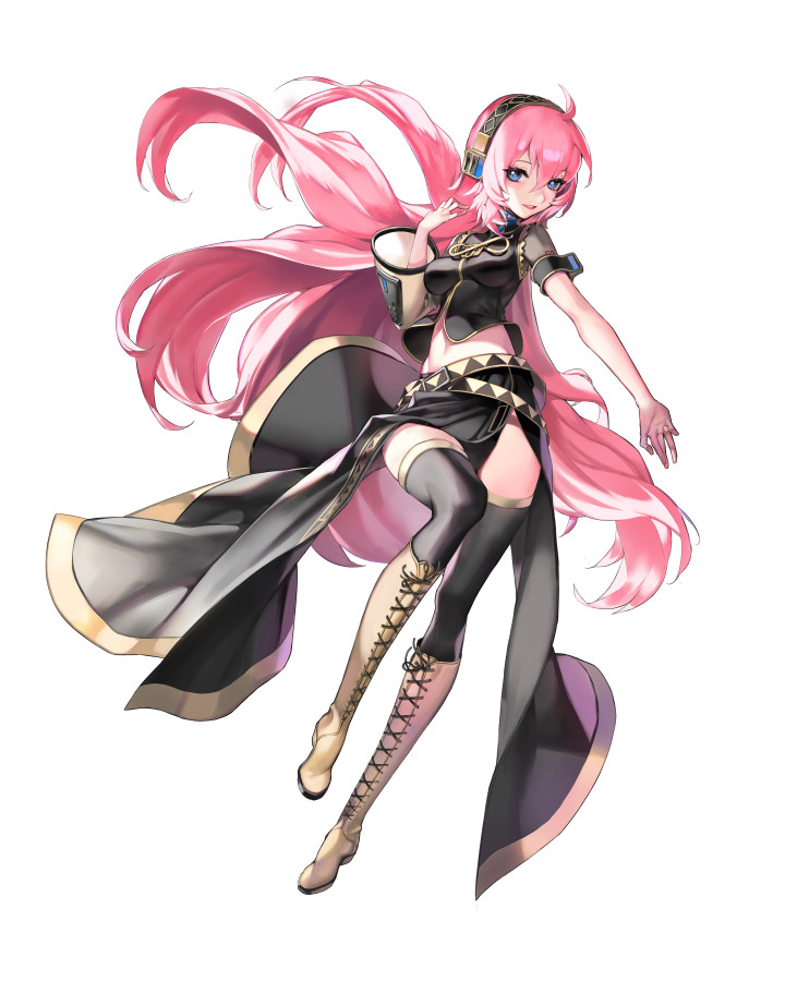 megurine luka (vocaloid) drawn by milin_(orange_maru)