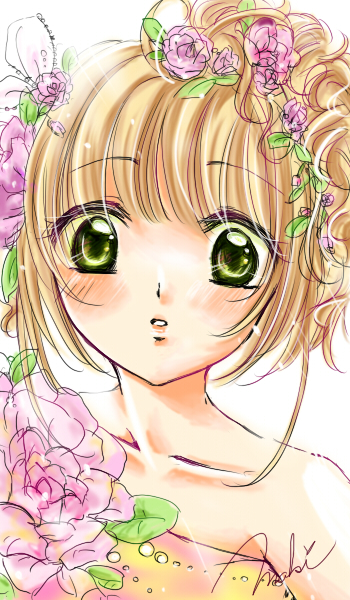 kinomoto sakura (cardcaptor sakura) drawn by maki_(canvas)