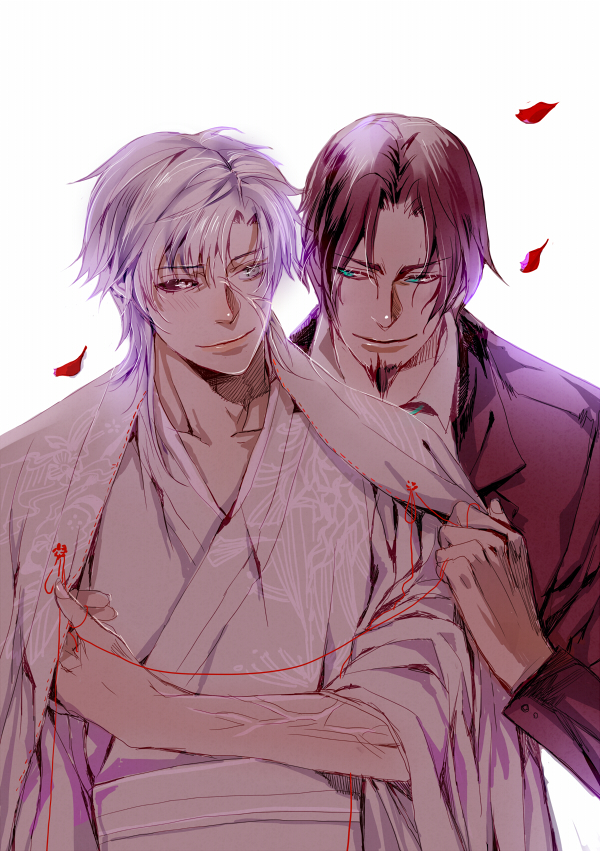 matou kariya and tohsaka tokiomi (fate and 1 more) drawn by zbxx