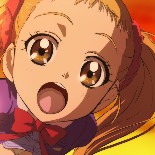 kasugano urara (precure and 2 more) drawn by haruyama_kazunori