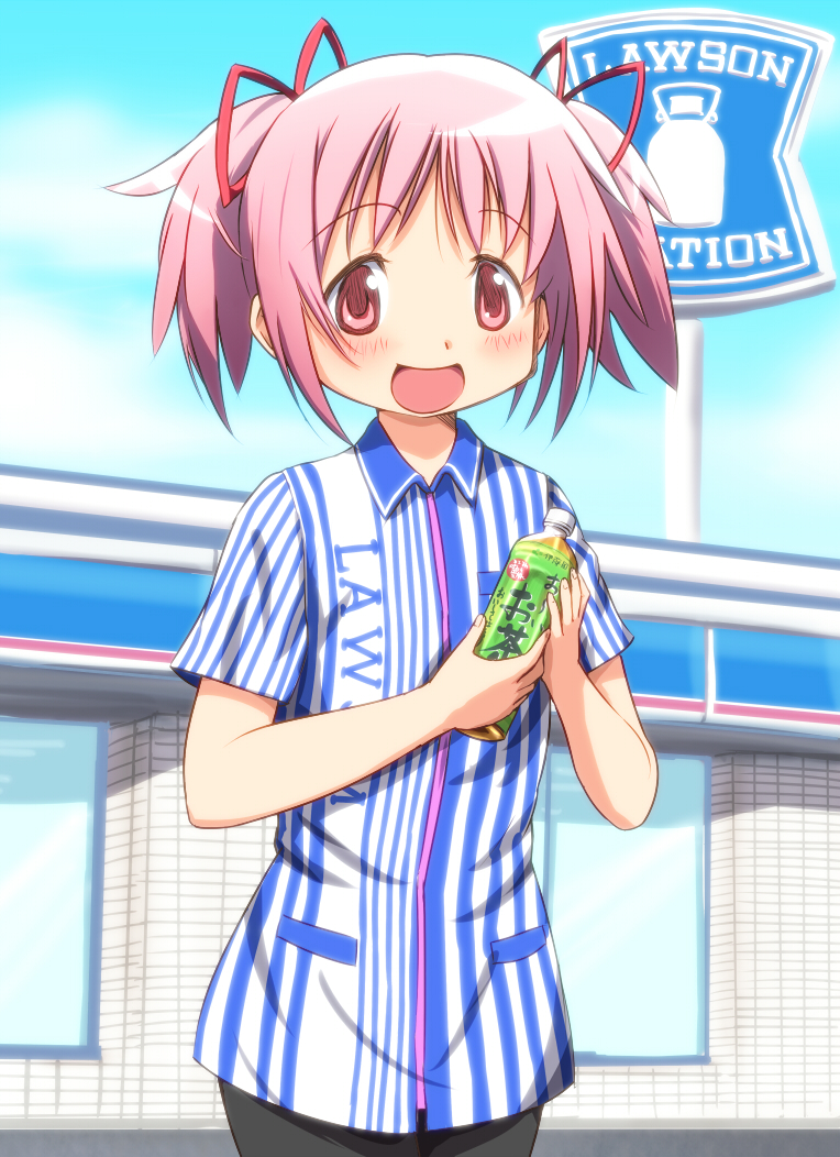 kaname madoka (mahou shoujo madoka magica and 1 more) drawn by diesel-turbo