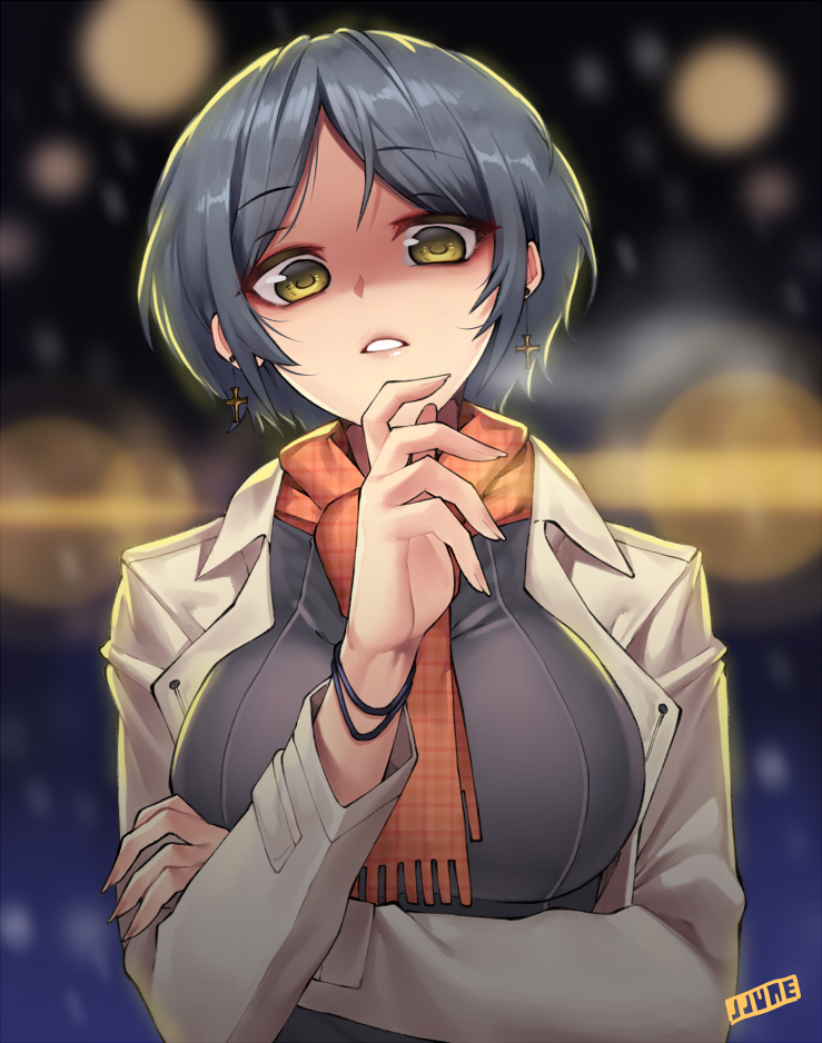 hayami kanade (idolmaster and 1 more) drawn by jjune