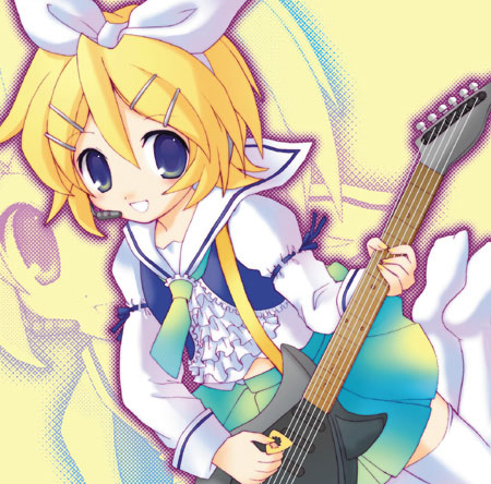 kagamine rin (vocaloid and 1 more) drawn by fujisawa_eil