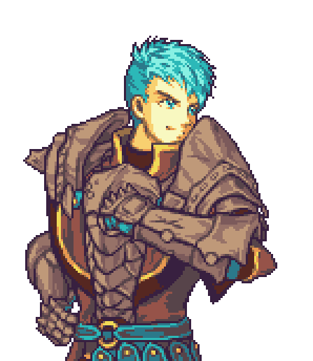 caspar von bergliez (fire emblem and 1 more) drawn by glaceo