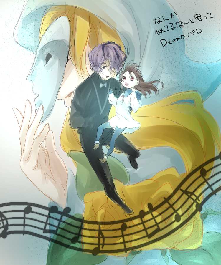 ib, mary, and garry (ib and 1 more) drawn by kurimilove