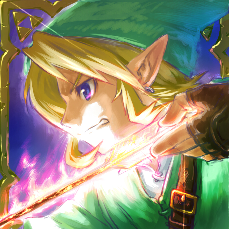 link (the legend of zelda) drawn by neko_no_yu