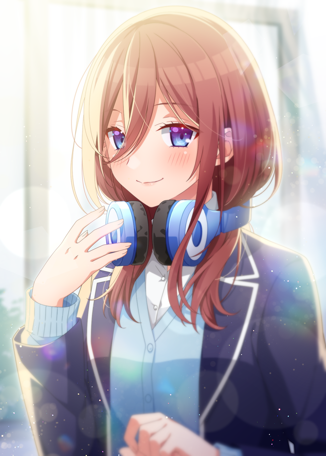 nakano miku (go-toubun no hanayome) drawn by sgawarananto