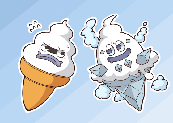 whisper and vanillish (pokemon and 1 more) drawn by 2027_(submarine2027)