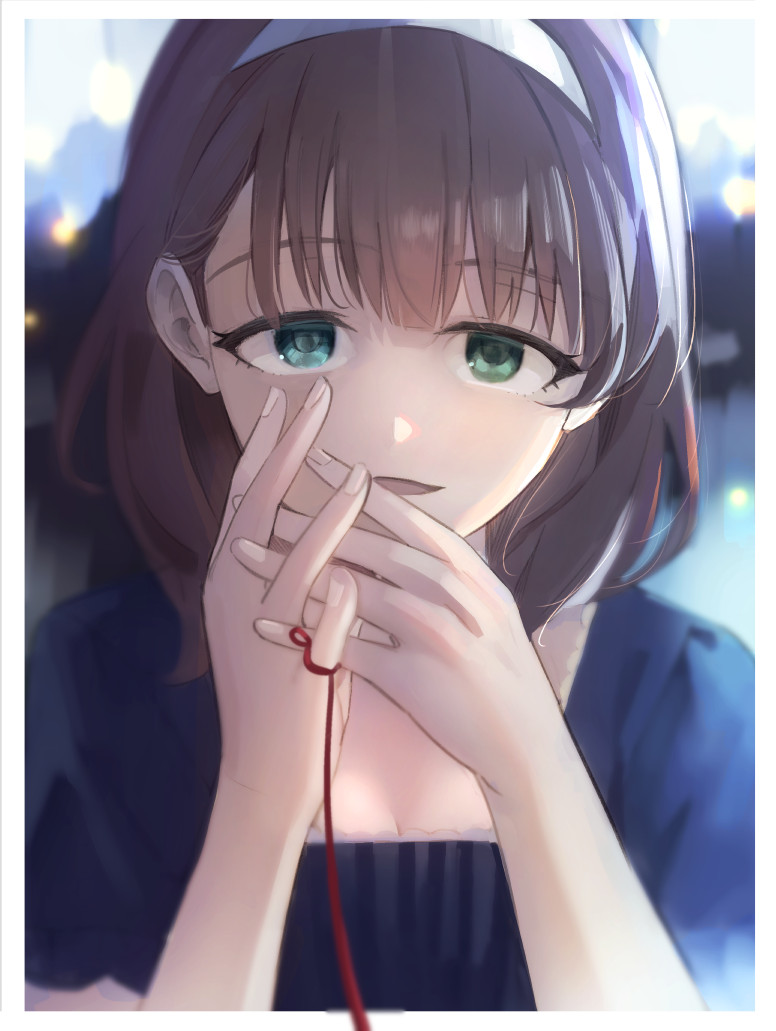sakuma mayu (idolmaster and 1 more) drawn by hinoshita_akame