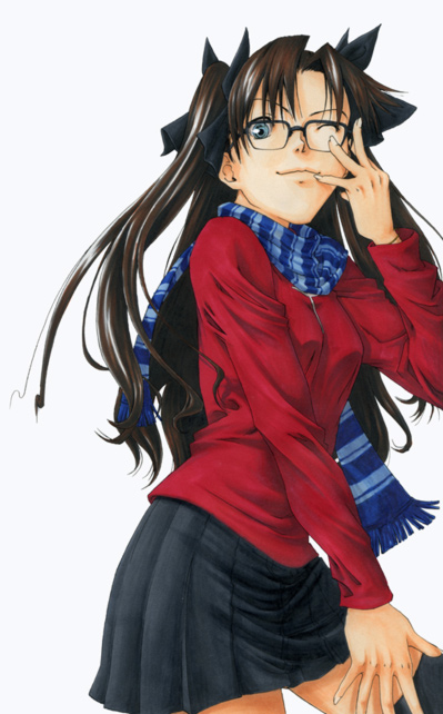 tohsaka rin (fate and 1 more) drawn by kohuseigetsu