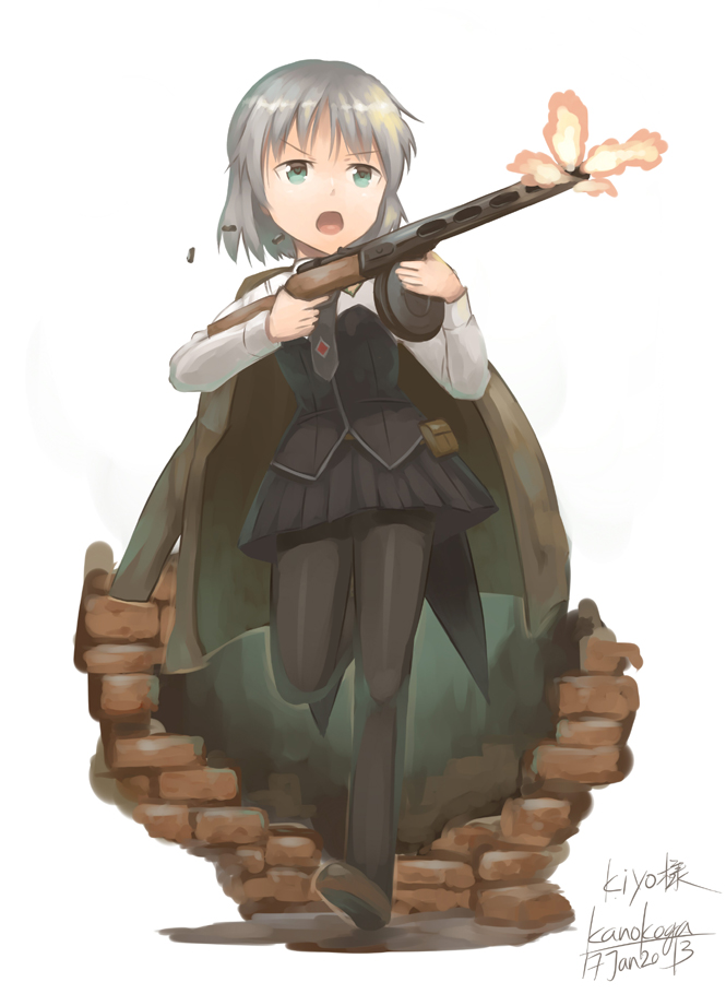 sanya v. litvyak (world witches series and 1 more) drawn by kanokoga
