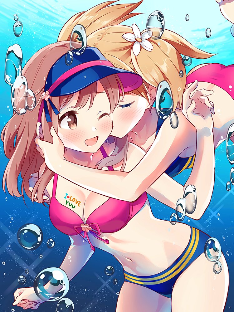 takayama haruka and sonoda yuu (sakura trick) drawn by tachi_(gutsutoma)
