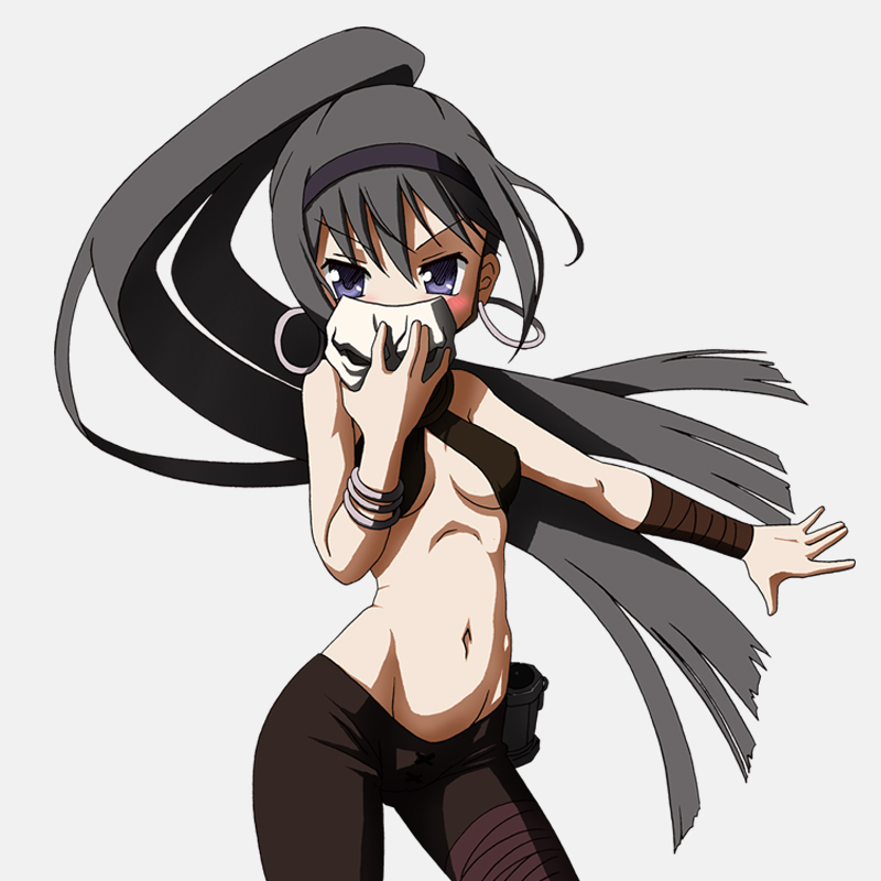 akemi homura, assassin, female assassin, and urobuchi gen (fate and 2 more) drawn by baron_(baron-eros)