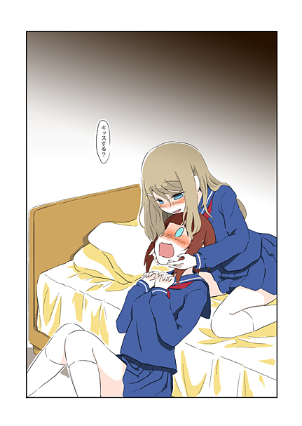 ayase alisa and kosaka yukiho (love live! and 1 more) drawn by ast