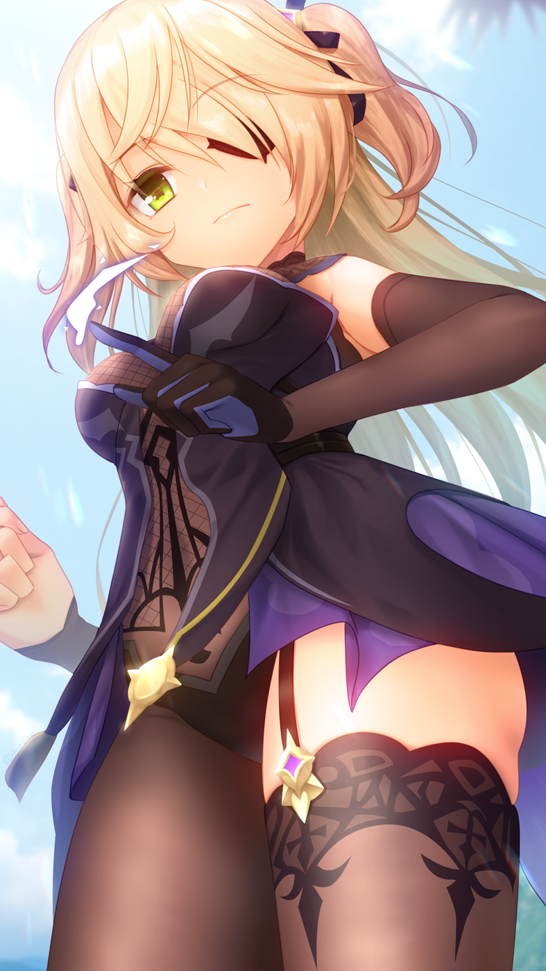 fischl (genshin impact) drawn by irori_(irorixc)