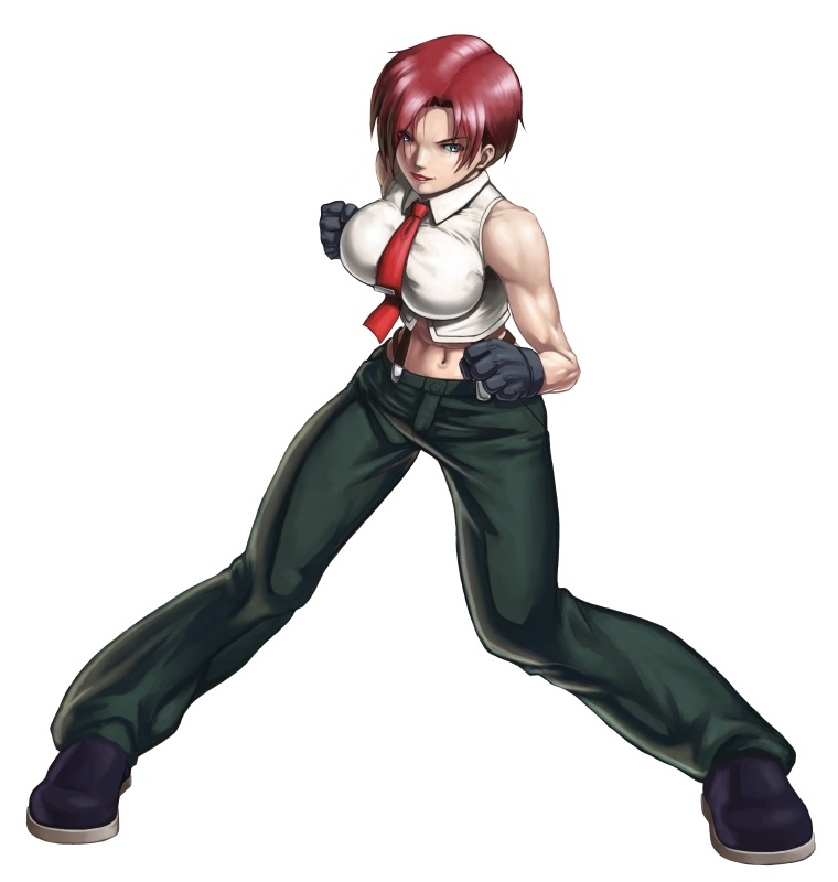 vanessa (the king of fighters and 1 more) drawn by shinonome_(game_hakkutsu_tai)