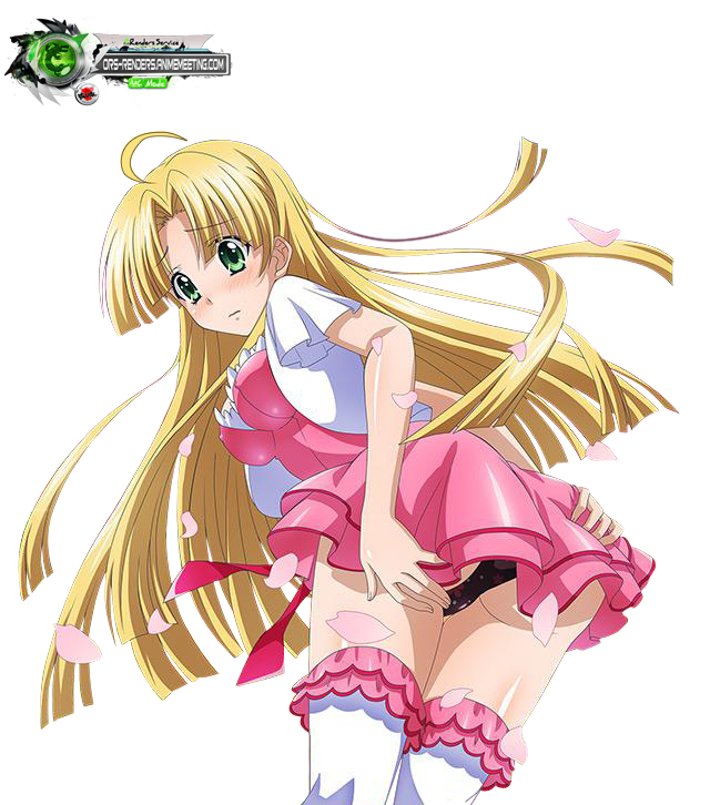 asia argento (high school dxd) drawn by ors_anime_renders