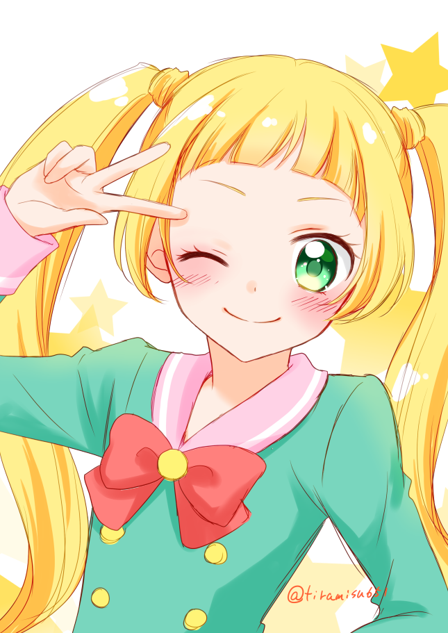 hinata ema (aikatsu! and 1 more) drawn by tiramisu651