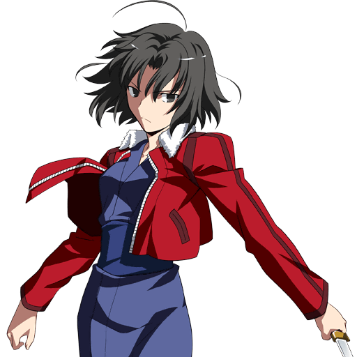 ryougi shiki (tsukihime and 1 more) drawn by takeuchi_takashi