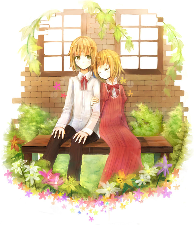 liechtenstein and switzerland (axis powers hetalia) drawn by usui_(tripcube)