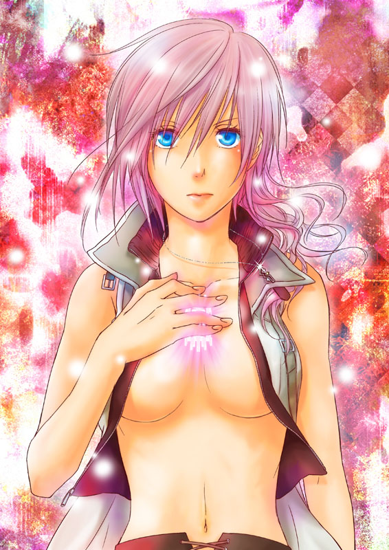 lightning farron (final fantasy and 1 more) drawn by yoshino_tama