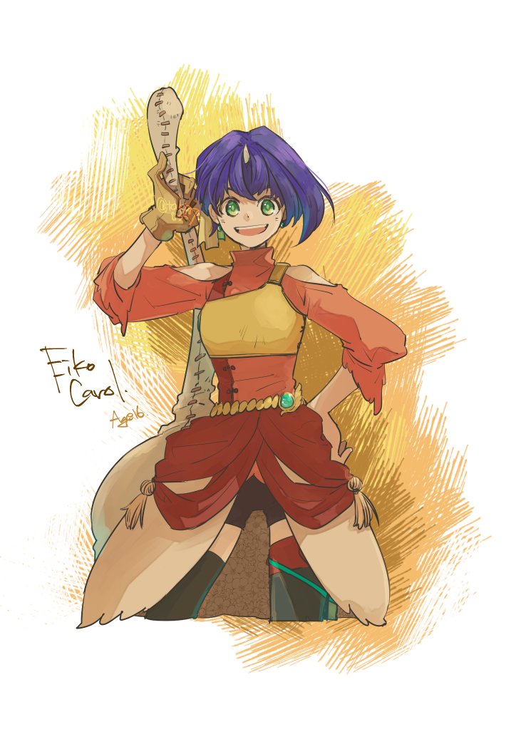 eiko carol (final fantasy and 1 more) drawn by takase_toho