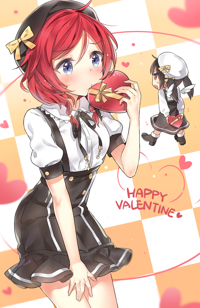 nishikino maki and yazawa nico (love live! and 1 more) drawn by yuran