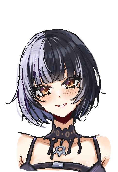 shiori novella (hololive and 1 more) drawn by penguin_stamp