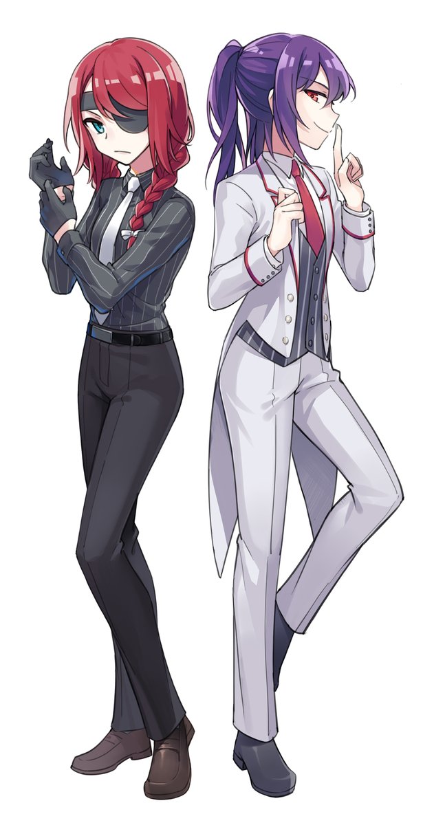 udagawa tomoe and seta kaoru (bang dream!) drawn by nashi_(tidal0414)