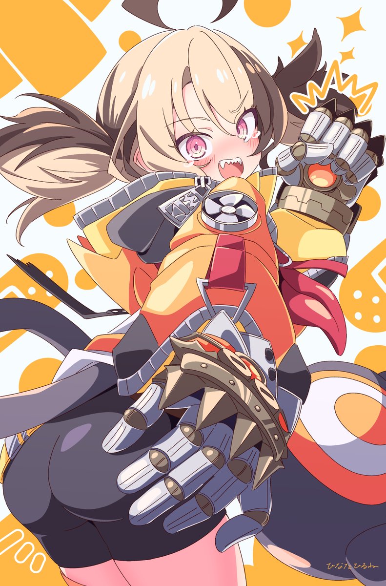 gigi murin (hololive and 1 more) drawn by hinata_hirune