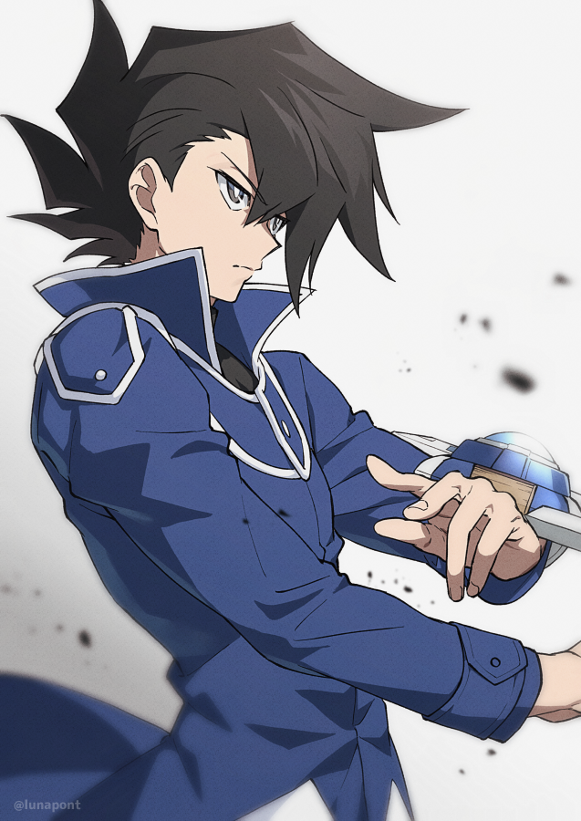 manjoume jun (yu-gi-oh! and 1 more) drawn by lunapont