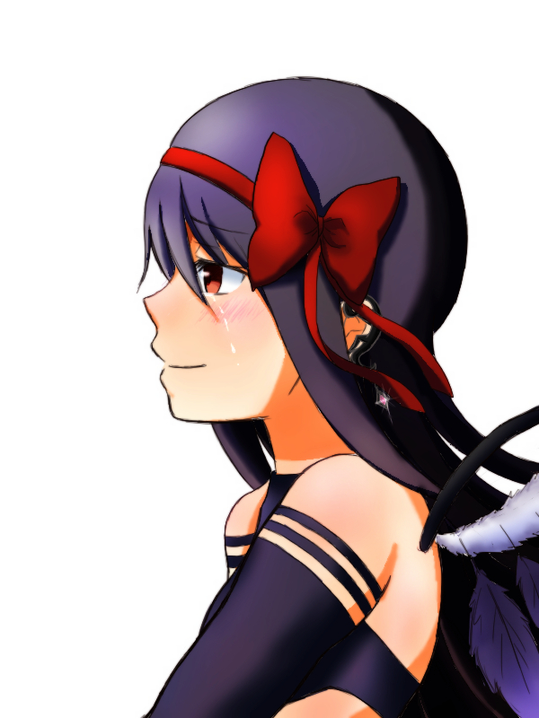 akemi homura and akuma homura (mahou shoujo madoka magica and 1 more) drawn by pedo_maji