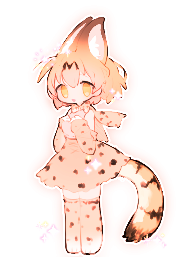 serval (kemono friends and 1 more) drawn by 4nalika4