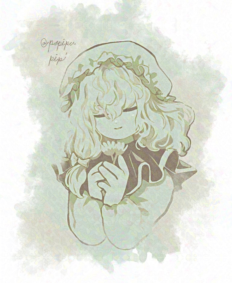 20000-hit girl (touhou and 1 more) drawn by papipu_pipi