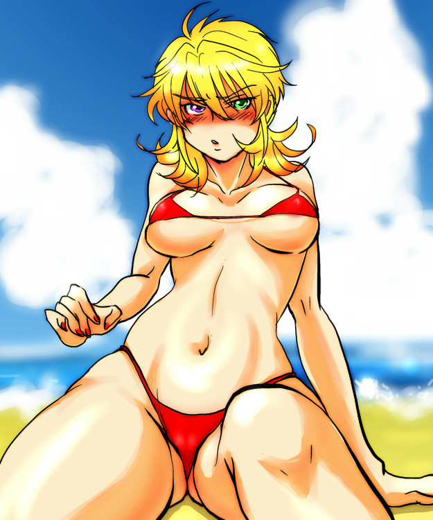 katina tarask (super robot wars and 1 more) drawn by hgoyan