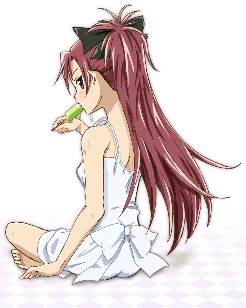 sakura kyoko (mahou shoujo madoka magica) drawn by kinfuji