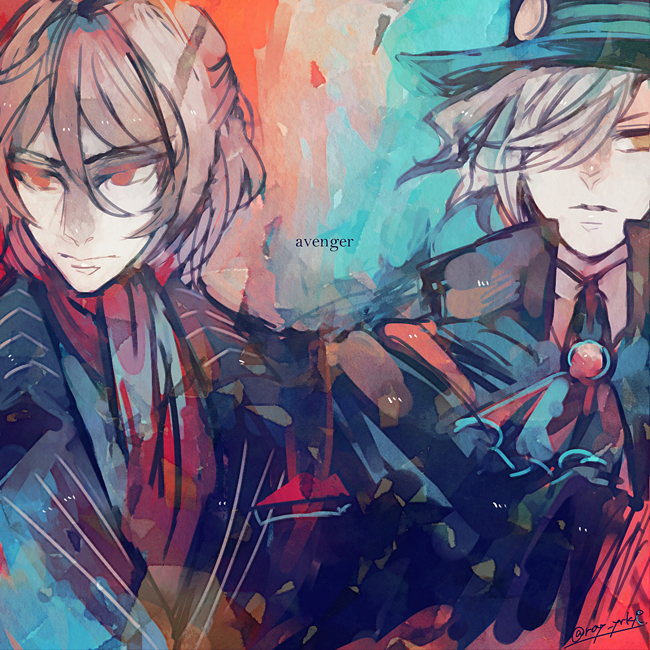 edmond dantes and antonio salieri (fate and 1 more) drawn by ayase_rei