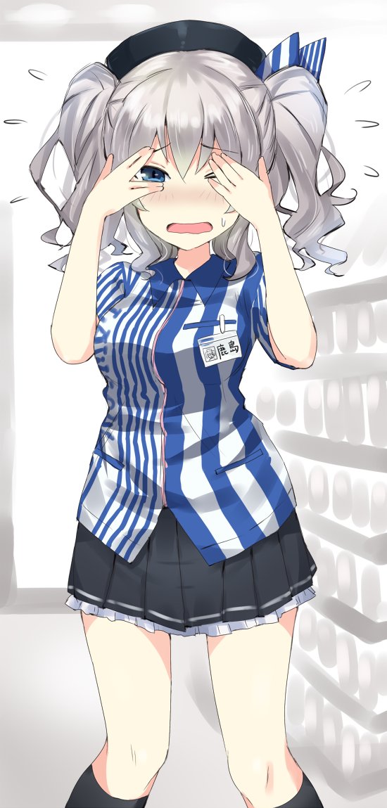 kashima (kantai collection and 1 more) drawn by gedou_(ge_ge_gedou)