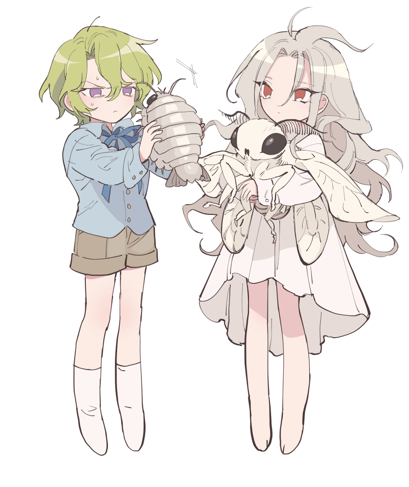 ran nagisa and tomoe hiyori (ensemble stars!) drawn by meremero